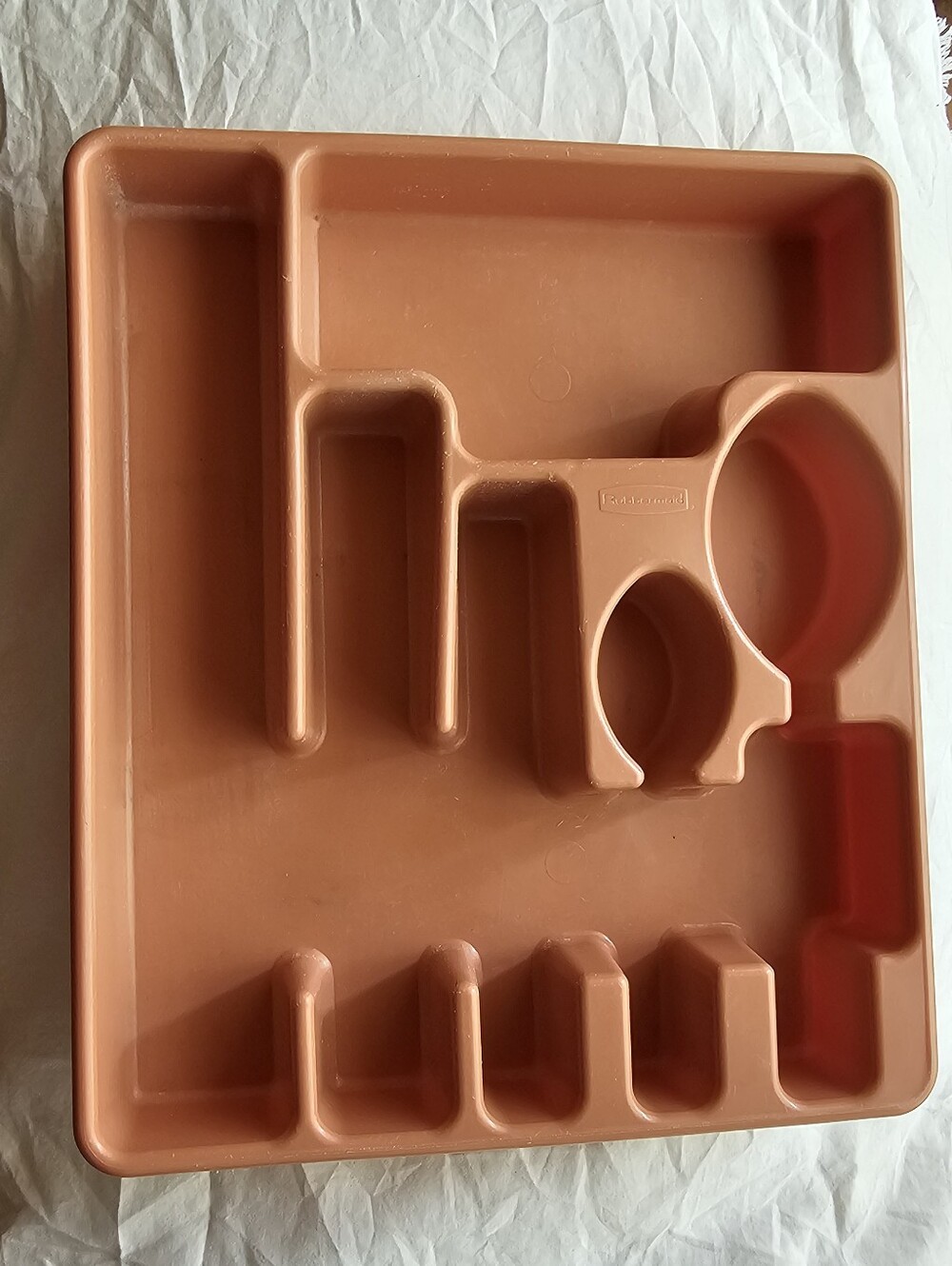 Rubermaid Dusty Rose 2922 Mauve Silverware Tray